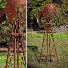 Huge Rustic Garden Windmill Garden Windmill Rustic Gardens Garden Planning