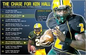 Consistency has led Derrick Henry to cusp of national rushing record