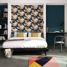 Papiers Peints Intisses Vinyles 4murs Papier Peint Papier Peint Intisse Deco Chambre Bleu