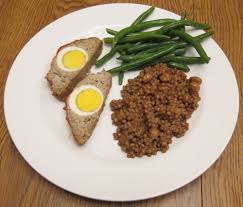 Here are our 10 favorite side dishes for meatloaf, from hearty to healthy. Dinner Of Stuffed Meatloaf With Egg Green Beans And Couscous Melanie Cooks