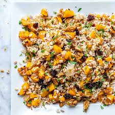 If you are a fan of wild rice you should definitely try it. Wild Rice And Squash Pilaf Stuffing Healthy Fitness Meals