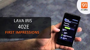 Lava Iris 402e: First Look