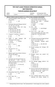 Soal uas mtk kelas 6 semester 1 tahun 2019 2020. Contoh Soal Vektor Matematika Peminatan Kelas 10 Semester 2 Cara Golden