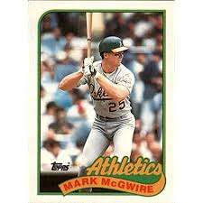 1988 topps mark mcgwire #580 baseball card for sale online | ebay. Amazon Com 1988 Topps Baseball Card 580 Mark Mcgwire Collectibles Fine Art