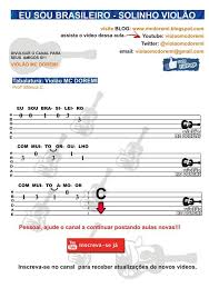 Aula De Violao Solo Eu Sou Brasileiro Leia Tabletura Assista A Aula No Canal Violaomcdo Solos De Violao Aulas De Violao Para Iniciantes Notas Musicais Violao