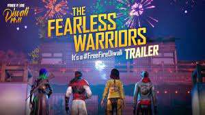 Garena free fire also is known as free fire battlegrounds or naturally free fire. The Fearless Warriors Trailer Free Fire Diwali Youtube
