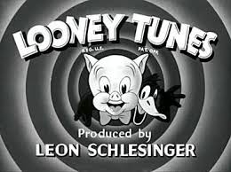 Old Title Card From The Days When Daffy And Porky Were Cast Side By Side Looney Tunes Cartoons Looney Tunes Old School Cartoons