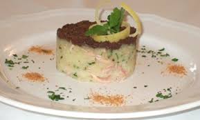 Come preparare il tortino di patate e baccalà: Tortino Di Polpo E Patate Con Tapenade Di Olive Taggiasche Armonia In Tavola Menu Per Quattro Stagioni