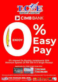 How to activate cimb atm credit card overseas activation1. Use Your Cimb Credit Card To Enjoy Tce Tackles Sdn Bhd Facebook