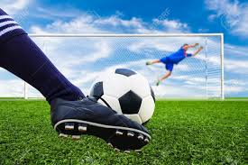 Stream tir au but the new song from nzambe raph. Pied Ballon De Football De Tir Au But Penalite Banque D Images Et Photos Libres De Droits Image 21806543