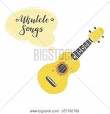 Cute Cartoon Ukulele Vector Photo Free Trial Bigstock Unique cartoon ukulele stickers designed and sold by artists. bigstock