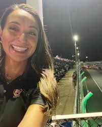WOW! 🤩🏁🚗 Thank you Mobile International Speedway for an amazing night of  fun at the track! I was so honored to be the Grand Marshal this evening for  “Back-to-School” night! Thank you