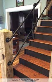 The staircase is the centerpiece of your home, and it's important it looks the part. 14 Attractive Stair Railing Ideas For Home Decor You Must Try Diy Stair Railing Industrial Stairs Railing Staircase Railing Design