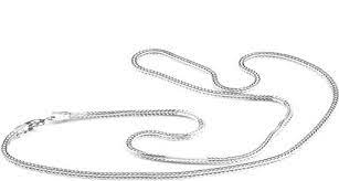 Swank Silver Genuine Pure 925 Sterling Silver Chain For Men Boys Girls And Women Sterling Silver Chain Price In India Buy Swank Silver Genuine Pure 925 Sterling Silver Chain
