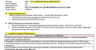 Ppt ips kelas 7 semester 2 kurikulum 2013 revisi 2017. Rpp Ips 1 Lembar Kelas 7 8 9 Revisi Terbaru Semester 1 Dan 2 Info Pendidikan Terbaru