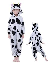 Cow Onesie Kids Kigurumi Polar Fleece Animal Costumes For Teens Cheap Price Kigurumi Onesie Kids Onesies Winter Fashion Outfits Animal Costumes