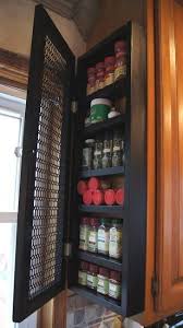 Diy Spice Cabinet Frugal Kitchen Organization Ideas Kitchen Organization Frugal Kitchen