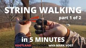 Più le dita sono distanti dalla cocca, più l'inclinazione della freccia sarà modificata. String Walking Part 1 Of 2 Calibrating Your Bow Youtube