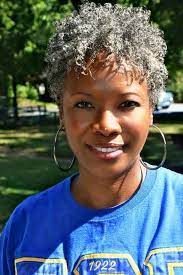 Shannon S Big Chop 2014 Natural Gray Hair Gray Hair Beauty Natural Hair Styles