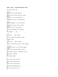 By ardianto damanik at juli 04, 2018. Achik Spin Mengusung Rindu Chord