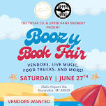 Boozy Book Fair at Upper Hand Brewery