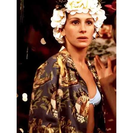 Julia Roberts Runaway Bride Black Shirt