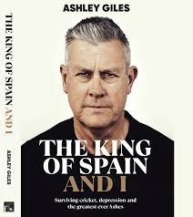 The cover of the new book by cricket legend Ashley Giles. Great that Ashley  liked my recent portrait of him (taken last month for a different project)  and chose it for the