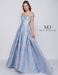 Mac duggal ball gowns have tulle skirts, taffeta pickups, and elegant pleating. 66782h Mac Duggal Sky Blue Ball Gown Mac Duggal Prom Dresses Gowns Beautiful Prom Dresses