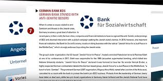 Die deutsche bank ist die nach der bilanzsumme größte bank in deutschland. Wiesenthal Zentrum Setzt Bank Fur Sozialwirtschaft Auf Antisemiten Liste Idea De