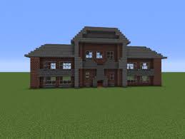 After letting the furnace run you will end up with a large quantity (1:1 ratio) of stone. Brick Mansion Blueprints For Minecraft Houses Castles Towers And More Grabcraft