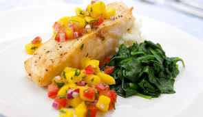 Instructions in a serving bowl, combine the prepared mango, bell pepper, onion, cilantro and jalapeño. Grilled Grouper With Mango Salsa Recipe The Pickled Beet