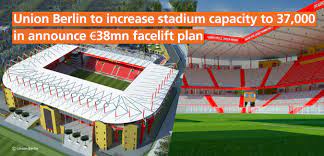 Stadion an der alten försterei (english: Union Berlin To Increase Stadium Capacity To 37 000 Coliseum