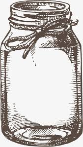 Sketch Jar Vector Png And Vector Doodle Art Journals Clip Art Colored Mason Jars