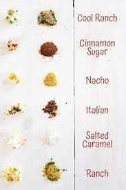 How To Make Popcorn Without Oil 6 Vegan Seasonings Recipe Seasoning Recipes Popcorn Seasoning Recipes Popcorn Seasoning