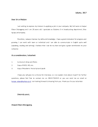 Job application letter templates are used to format the document. Job Application Letter Etc