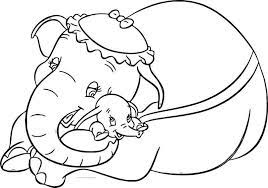 Jumbo Dumbo Hug Coloring Pages Elephant Coloring Page Disney Coloring Pages Cartoon Coloring Pages