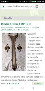 Check spelling or type a new query. Littafin Batsa Hausa Nouvel Dama Ta Complete Hausa Romantic Novel Gidan Novels Hausa Novels Cin Gindi Mai Dadi Yadda Akaci Gindin Fadila Vivala Titi