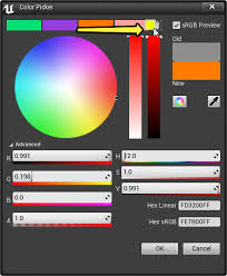 This plugin allows users to add, delete or override files embedded in the current text area, for example in a label or topic. Color Picker Unreal Engine Documentation