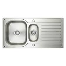 American standard 211aa chion pro toilet parts. Prima Stainless Steel Deep 1 5 Bowl And Drainer Inset Kitchen Sink Cpr032