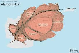 Afghanistan is bordered by pakistan to the east and south, iran to the west, turkmenistan, uzbekistan, and tajikistan to the north, and china to the northeast. Afghanistan Gridded Population Worldmapper