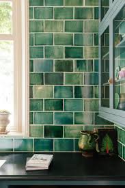 Emerald Green London Tiles Our Emerald Green London Tiles Are Inspired By The Traditional Tiles Of Lon Devol Kitchens Green Tile Backsplash Green Backsplash