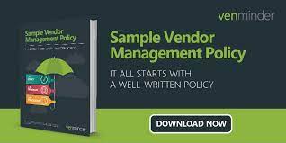 This includes so much more than service levels, management process and contract management. Vendor Policy Sample For Vendor Risk Management