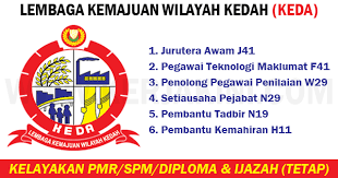 Portal jawatan kosong kerajaan dan swasta di malaysia, jawatan kosong, tip mendapatkan kerja, kerja kerajaan, jawatan kosong spa, kerja kosong terkini Jawatan Kosong Kerajaan 2017 Lembaga Kemajuan Wilayah Kedah Keda Jawatan Tetap