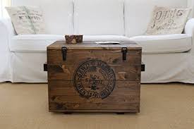 Diy l couchtisch aus weinkisten l big mary. Uncle Joe S Truhe Sewing Couchtisch Truhentisch Im Vintage Shabby Chic Style Aus Massiv Holz In Braun Mit Stauraum Und Tischverkauf Trends More