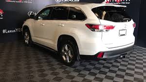 Learn about the 2021 toyota highlander with truecar expert reviews. White 2016 Toyota Highlander Limited Review Edmonton Alberta Lexus Of Edmonton Youtube