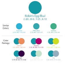 Ideas By Andrea Color Of The Week Robins Egg Blue In