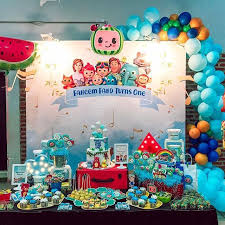Baby Boy 3rd Birthday Decoration Ideas For Boy Cocomelon Birthday Cake Busqueda De Google 2nd Birthday Party For Girl 1st Birthday Party Themes 2nd Birthday Party Themes