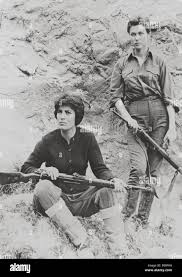 Original Film Title: THE GUNS OF NAVARONE. English Title: THE GUNS OF  NAVARONE. Film Director: J. LEE THOMPSON. Year: 1961. Stars: IRENE PAPAS;  GIA SCALA. Credit: COLUMBIA PICTURES / Album Stock Photo - Alamy