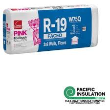 Huge range of batt insulation from owens corning and rockwool. Buy R 19 Ecotouch Pink Ceiling Kraft Faced Fiberglass Insulation Batt 23 In X 105 In