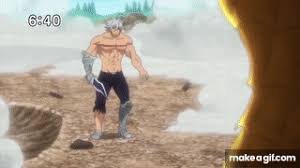 The perfect escanor theone nanatsunotaizai animated gif for your conversation. Escanor Vs Estarossa English Subbed 7 Deadly Sins 2 Episode 22 On Make A Gif